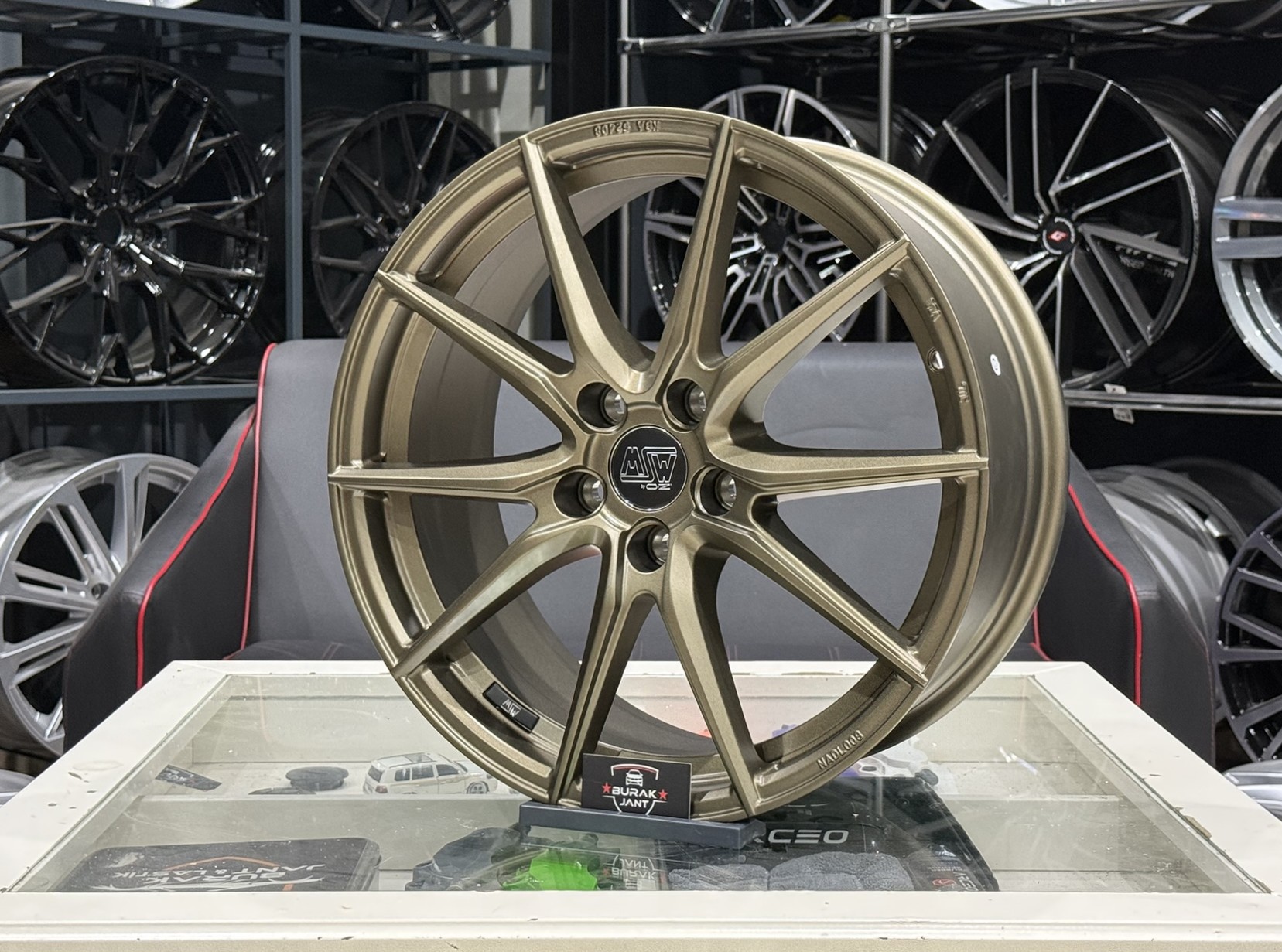 18 İNÇ 5X112 ORJİNAL MSW DR1 MATT BRONZE JANT MODELİ (4ADET) - Görsel 3