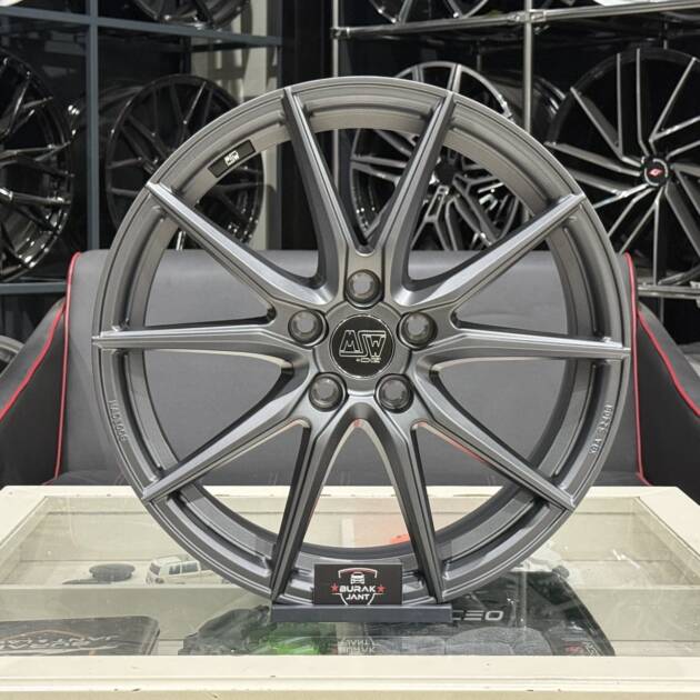 18 İNÇ 5X112 ORJİNAL MSW DR1 MATT GRAPHİTE JANT MODELİ (4ADET)