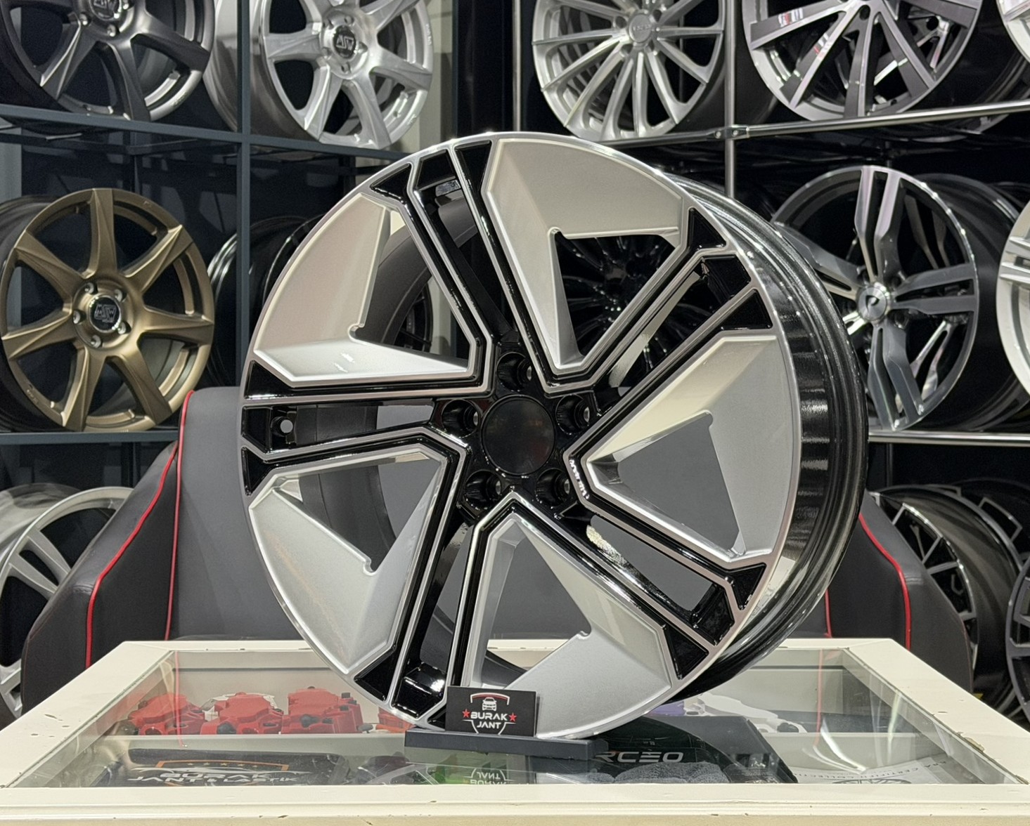 20 İNÇ 5X112 VW SEAT SKODA UYUMLU AUDİ E-TRON JANT MODELİ (4ADET) - Görsel 3