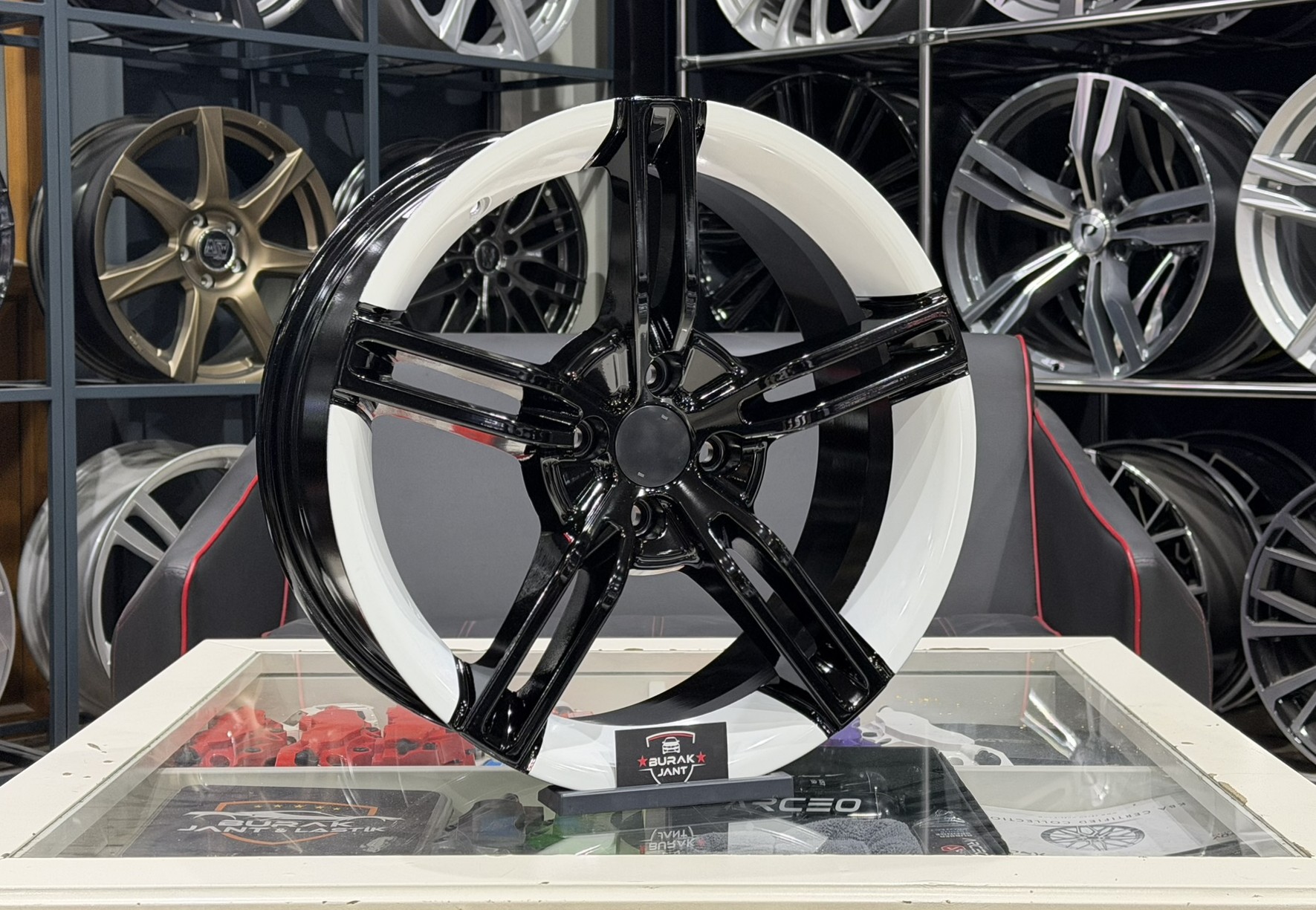 17 İNÇ 4X100 RENAULT DACIA HONDA TOYOTA UYUMLU PORSCHE TAYCAN JANT MODELİ (4ADET) - Görsel 2