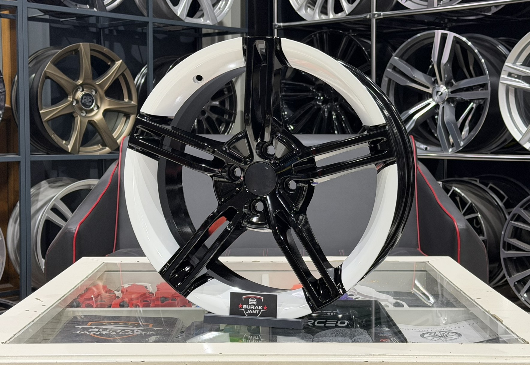 17 İNÇ 4X100 RENAULT DACIA HONDA TOYOTA UYUMLU PORSCHE TAYCAN JANT MODELİ (4ADET) - Görsel 3
