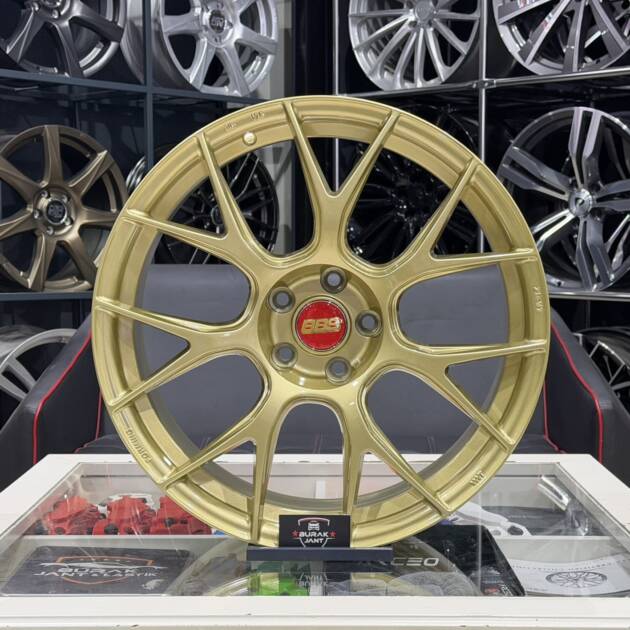 19 İNÇ 5X112 BBS RE-V7 GOLD JANT MODELİ (4ADET)