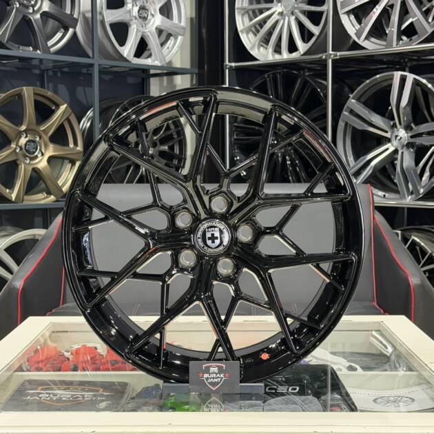 18 İNÇ 5X112 HRE PERFORMANCE FF10 PİANO BLACK JANT MODELİ (4ADET)