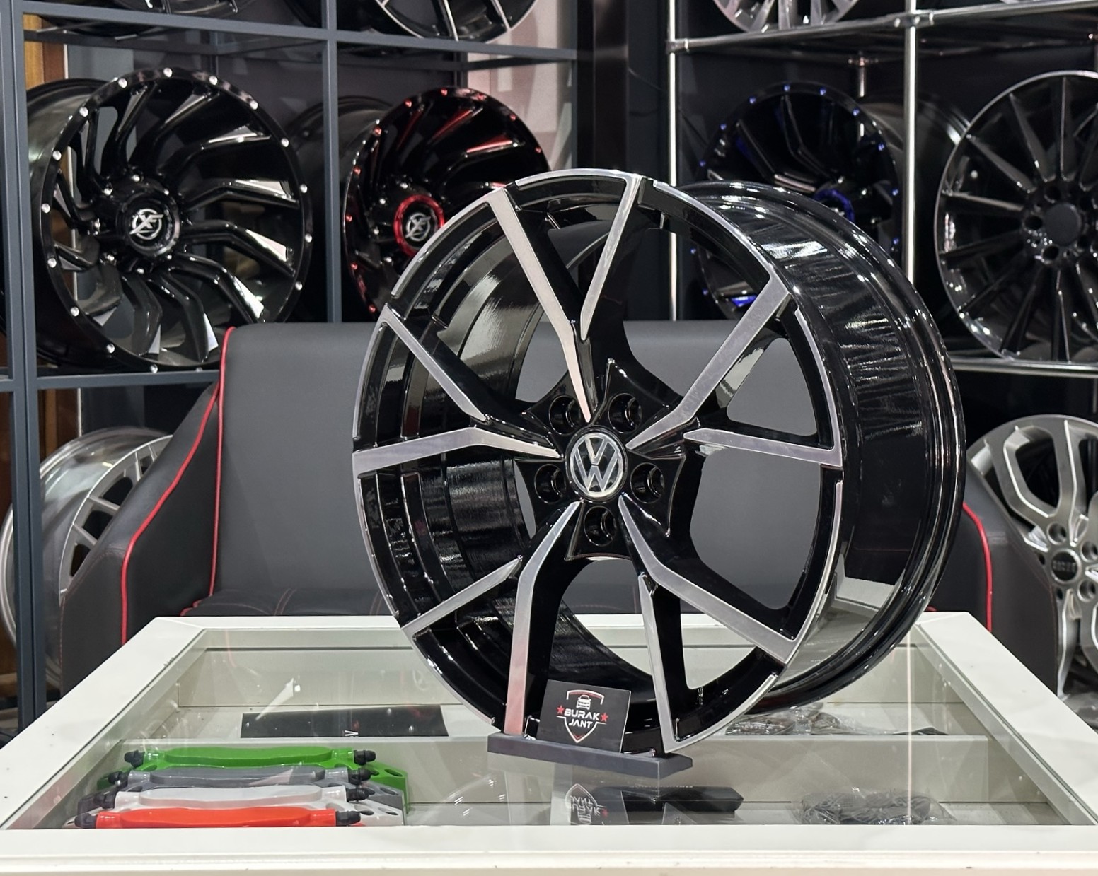 17 İNÇ 5X112 VW GOLF R JANT MODELİ (4ADET) - Görsel 3