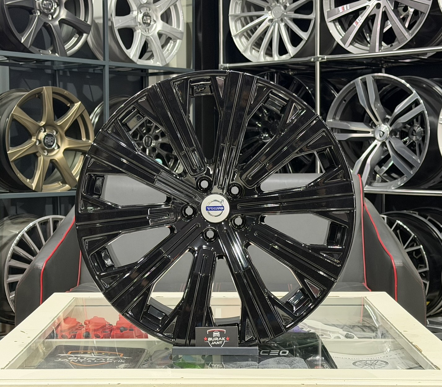 20 İNÇ 5X108 CHERY JAECOO UYUMLU VOLVO XC60 XC90 BLACK JANT MODELİ (4ADET)