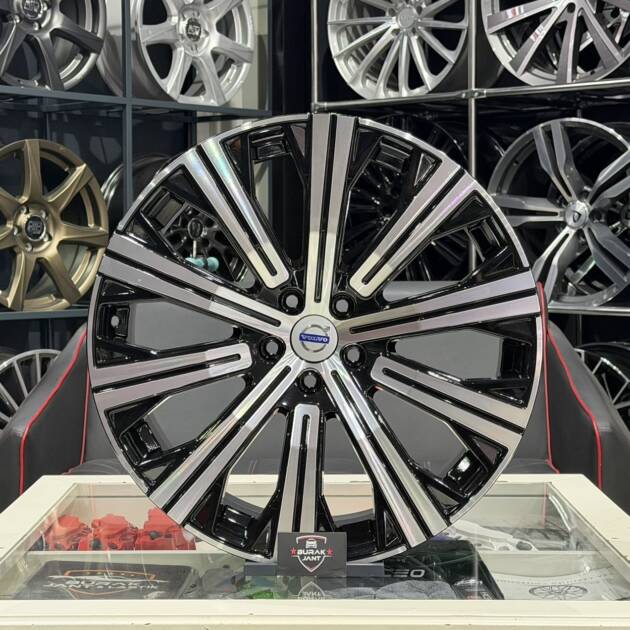 20 İNÇ 5X108 CHERY JAECOO UYUMLU VOLVO XC60 XC90 BLACK DİAMOND JANT MODELİ (4ADET)