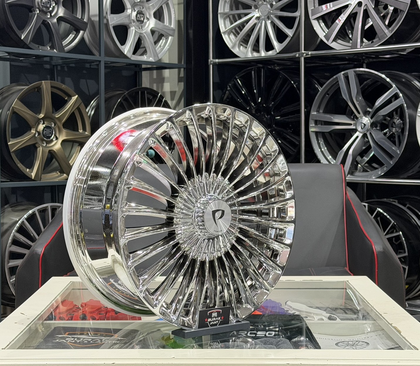17 İNÇ 5X112 MERCEDES KROM JANT MODELİ (4ADET) - Görsel 2