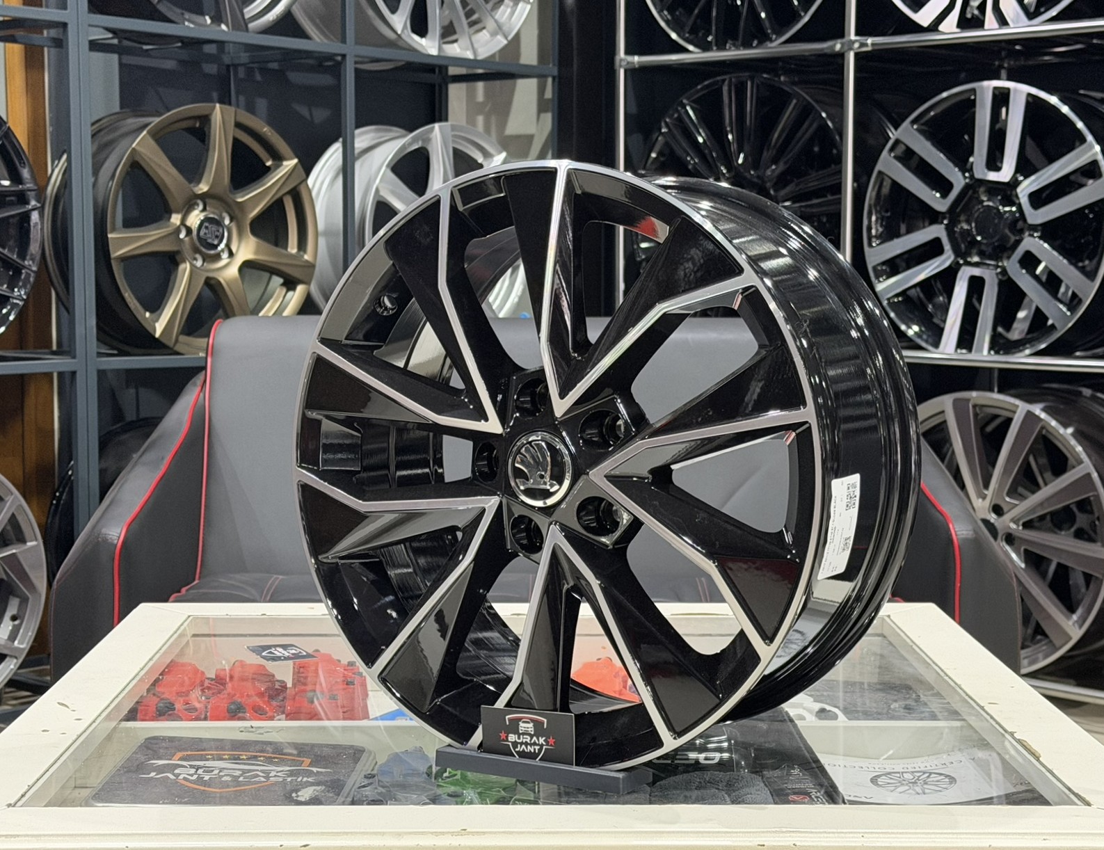 17 İNÇ 5X112 SKODA OCTAVİA JANT MODELİ (4ADET) - Görsel 3
