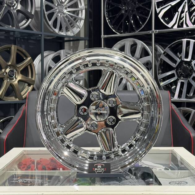 17 İNÇ 5X120 AC SCHNİTZER TYPE-1 KROM JANT MODELİ (4ADET)