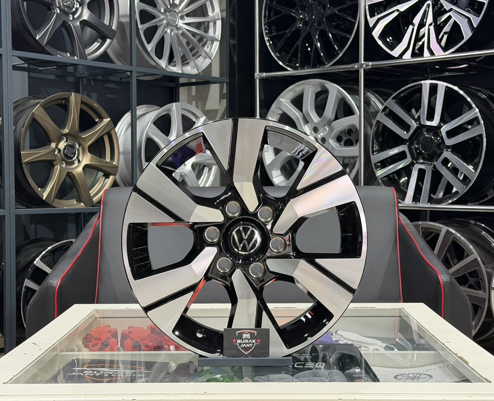 16 İNÇ 6X120 YENİ VW TRANSPORTER VE FORD CUSTOM JANT MODELİ (4ADET)