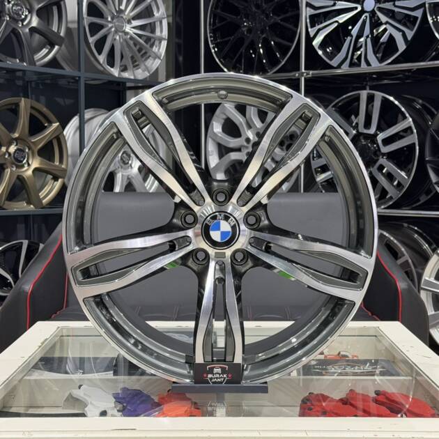 20 İNÇ 5X120 BMW F10 M5 STYLE-343 ÖN ARKA GUN METAL DİAMOND JANT MODELİ (4ADET)