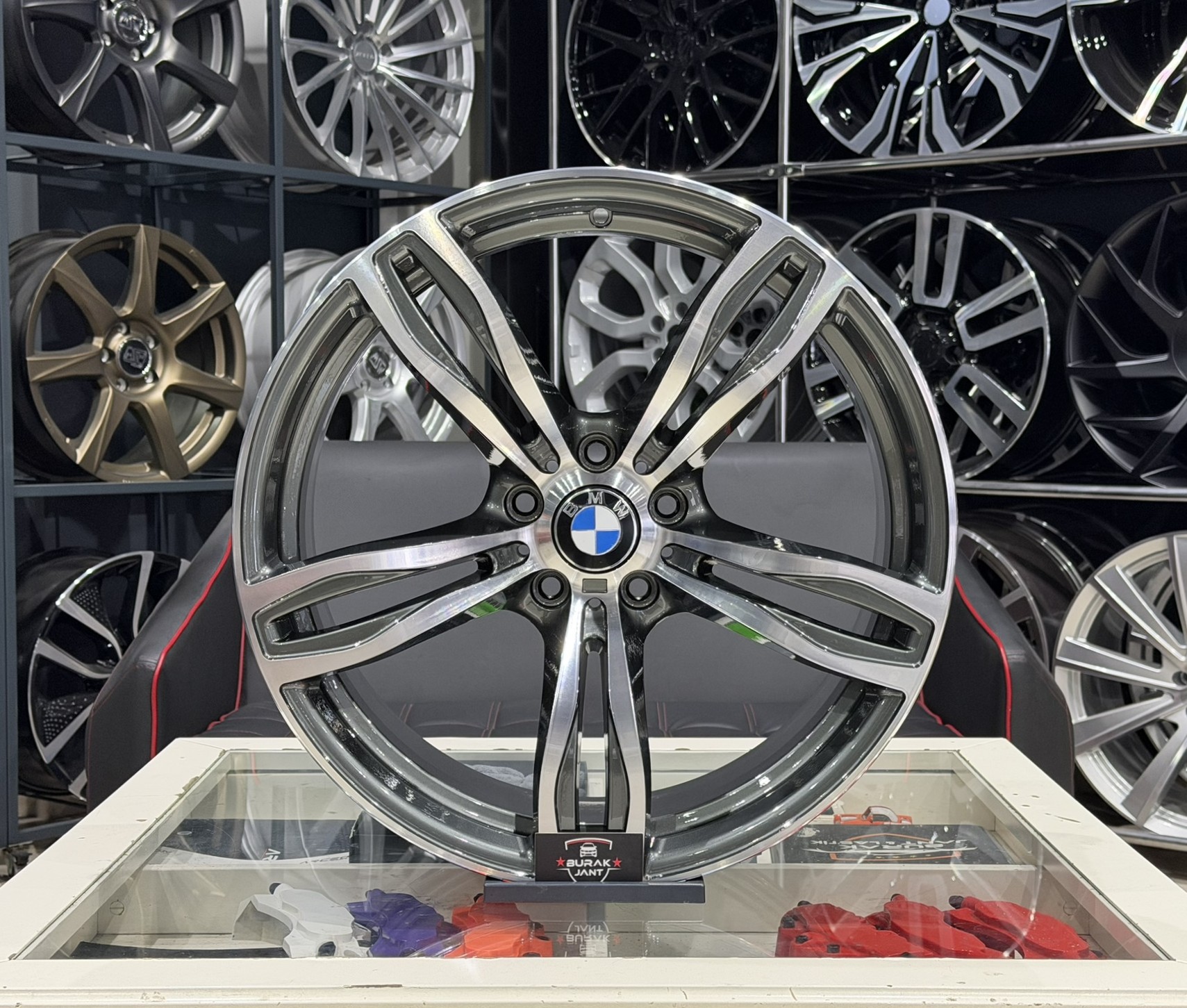 20 İNÇ 5X120 BMW F10 M5 STYLE-343 ÖN ARKA GUN METAL DİAMOND JANT MODELİ (4ADET)