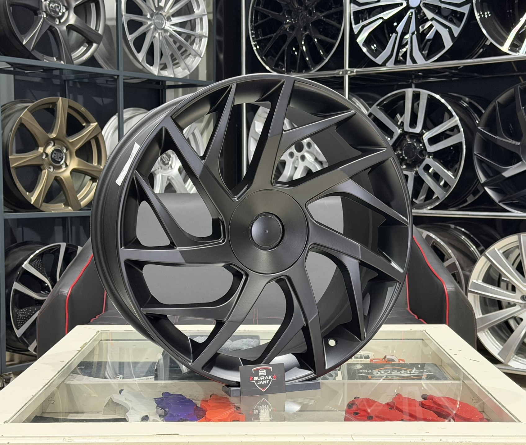 20 İNÇ 5X114.3 TESLA MODEL S VE MODEL Y MATT BLACK JANT MODELİ (4ADET) - Görsel 2