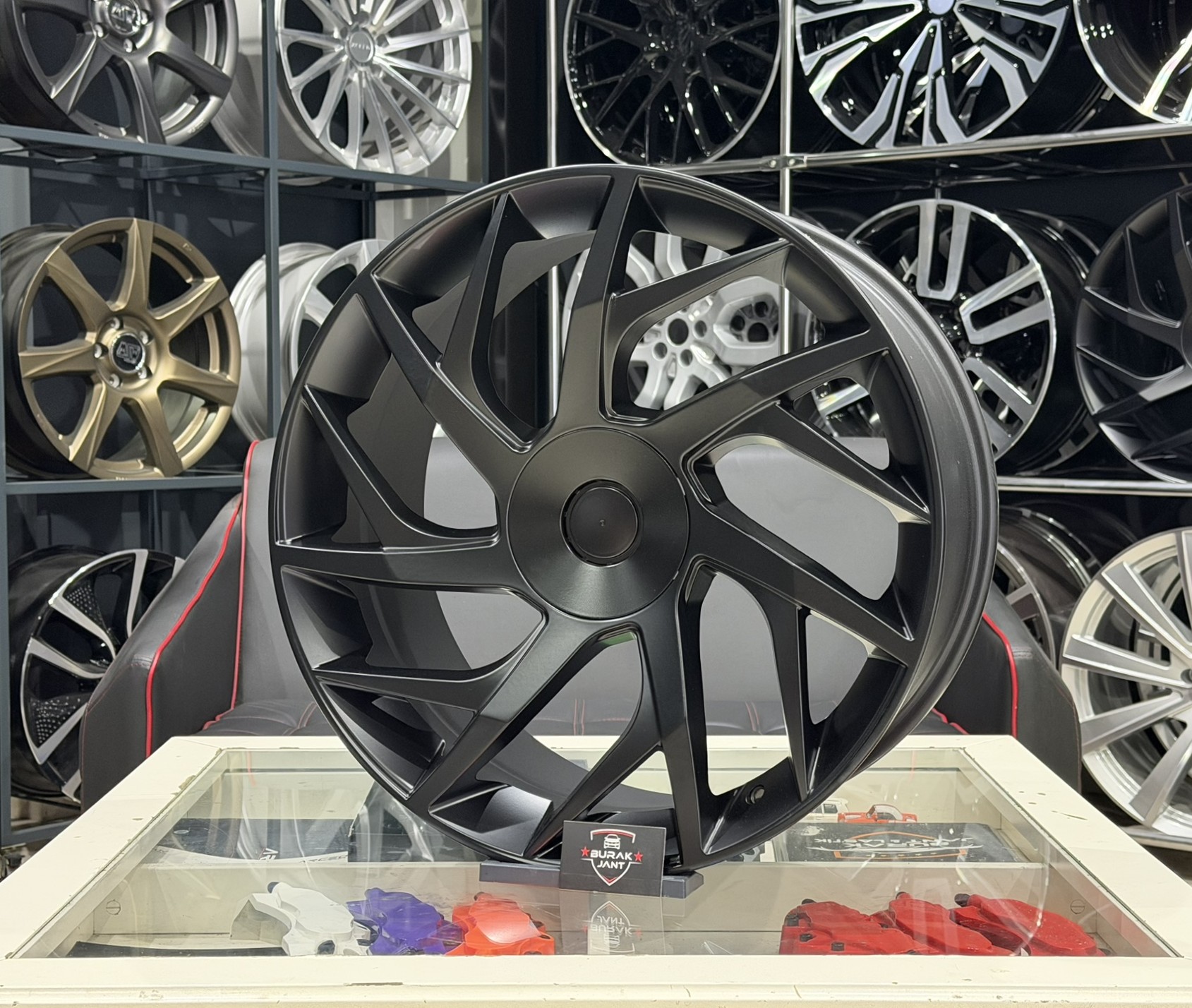 20 İNÇ 5X114.3 TESLA MODEL S VE MODEL Y MATT BLACK JANT MODELİ (4ADET) - Görsel 3