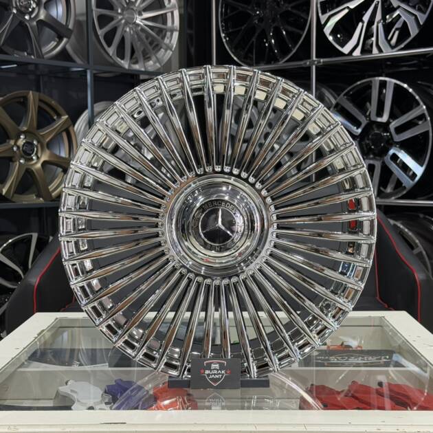 18 İNÇ 5X112 MERCEDES UYUMLU KROM ESCOBAR JANT MODELİ (4ADET)