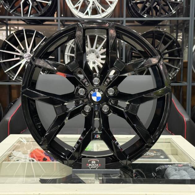 19 İNÇ 5X120 BMW F10 F30 STYLE-995 M SPORT SHADOW ÖN/ARKA PİANO BLACK JANT MODELİ (4ADET)