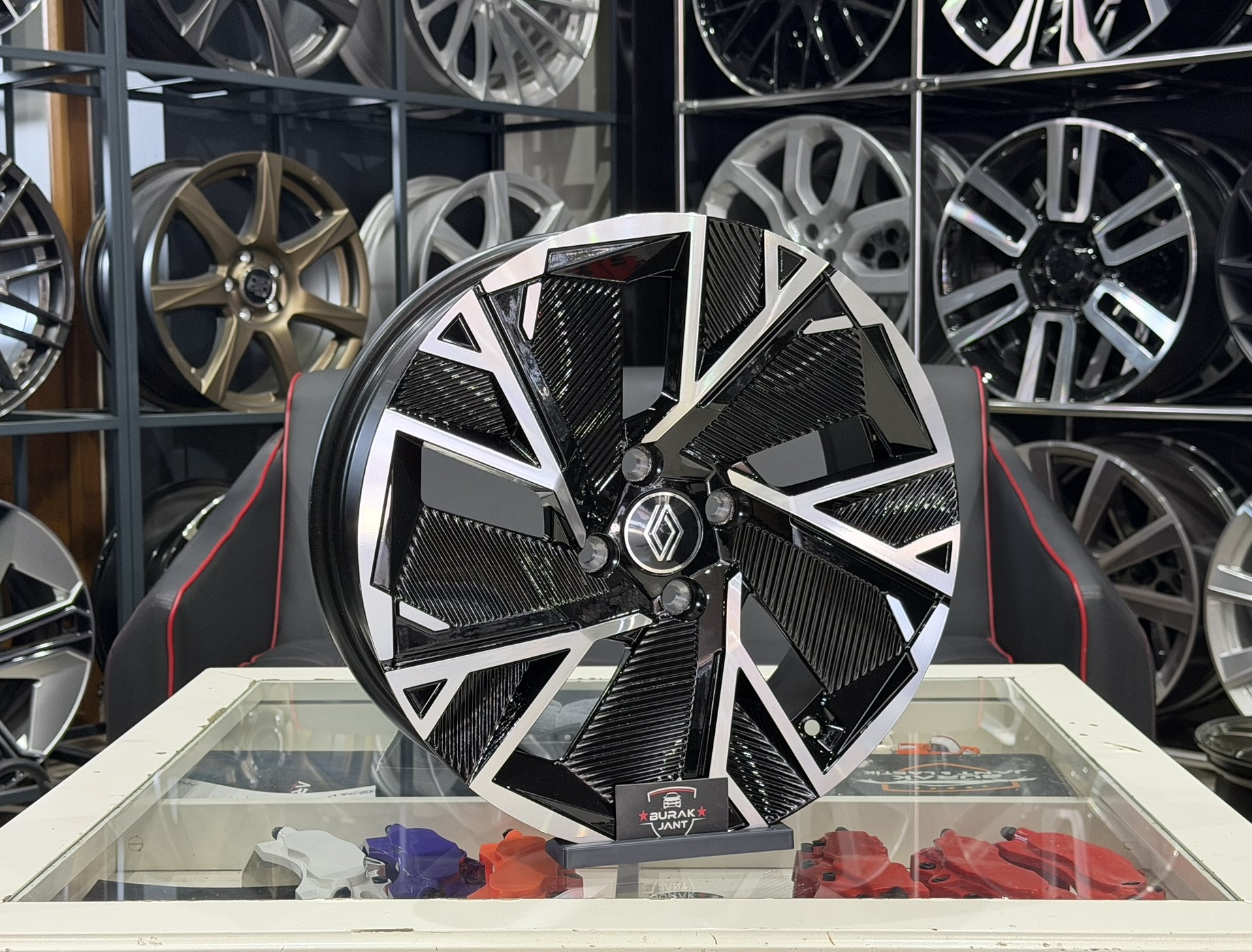 16 İNÇ 4X100 RENAULT CLİO ESPRİT ALPİNE JANT MODELİ (4ADET) - Görsel 2