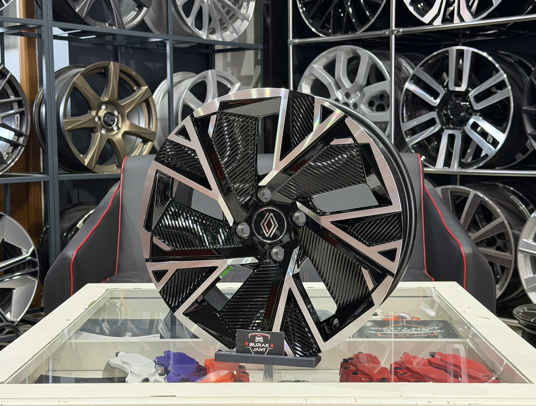 16 İNÇ 4X100 RENAULT CLİO ESPRİT ALPİNE JANT MODELİ (4ADET) - Görsel 3