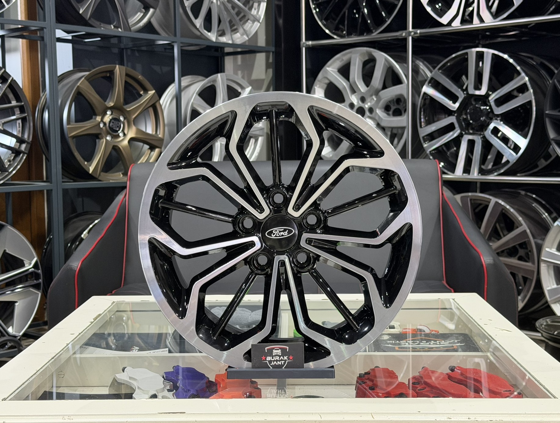 16 İNÇ 5X108 FORD FOCUS MONDEO CONNECT UYUMLU JANT MODELİ (4ADET)