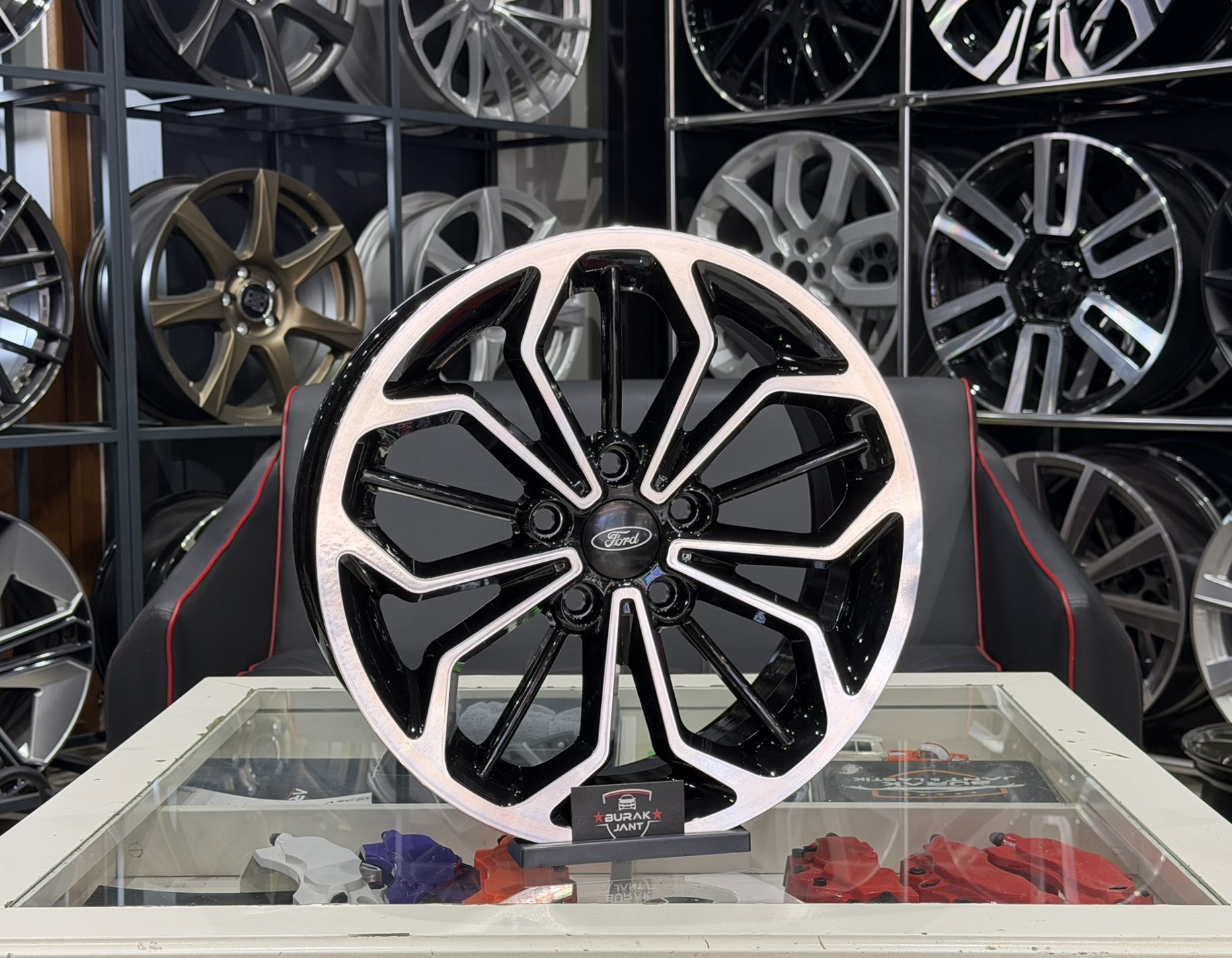 16 İNÇ 5X108 FORD FOCUS MONDEO CONNECT UYUMLU JANT MODELİ (4ADET) - Görsel 2