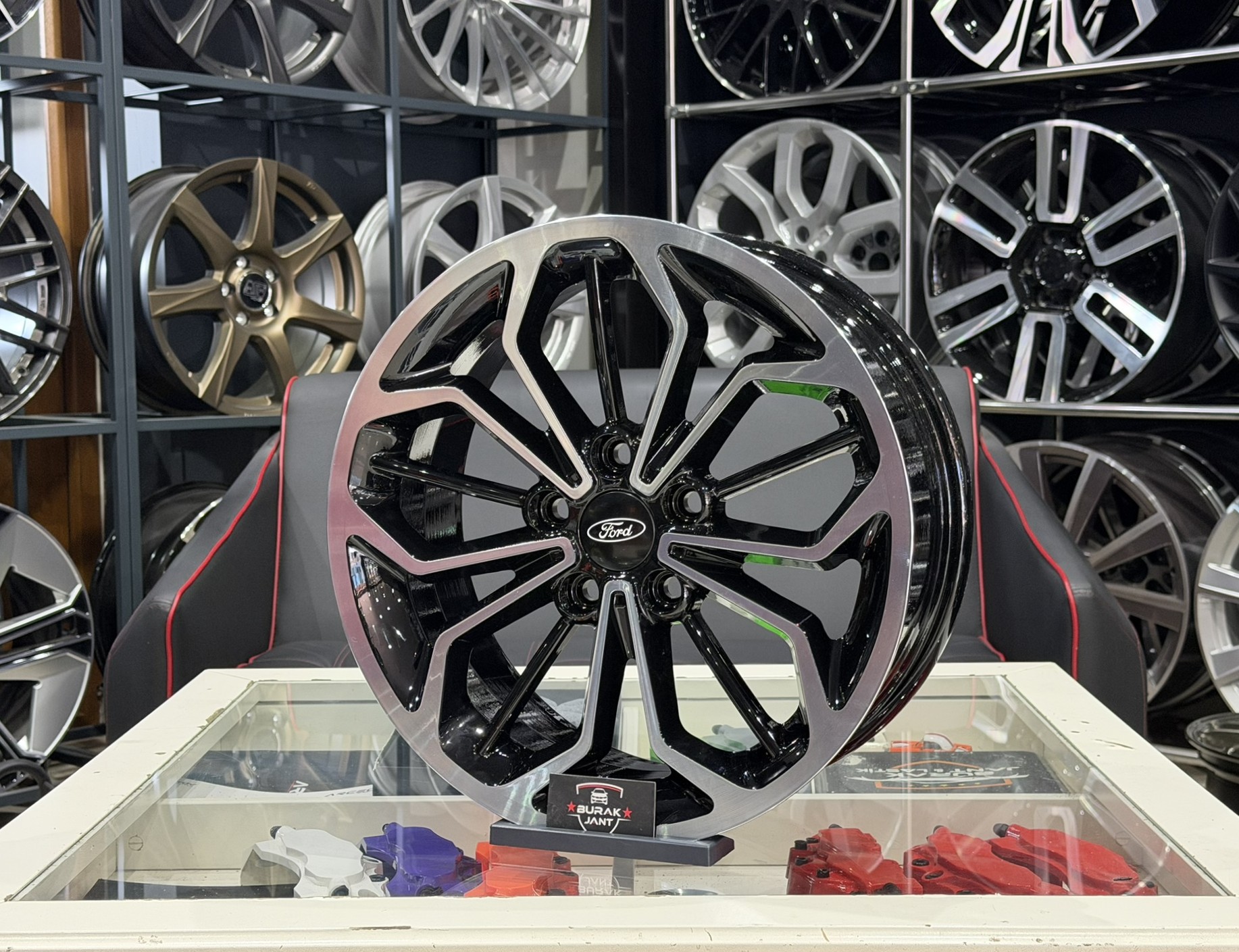 16 İNÇ 5X108 FORD FOCUS MONDEO CONNECT UYUMLU JANT MODELİ (4ADET) - Görsel 3