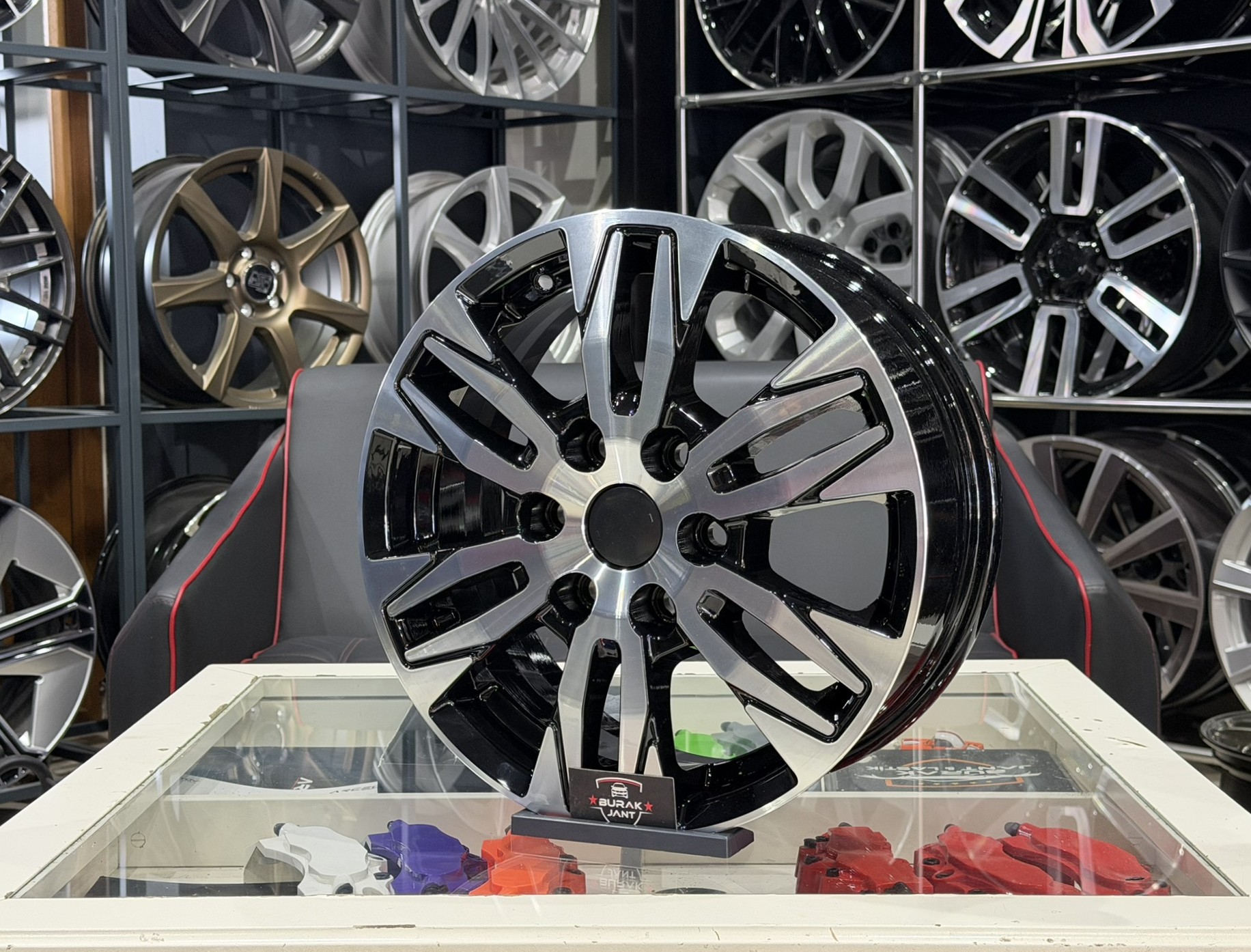 16 İNÇ 6X120 YENİ VW TRANSPORTER VE YENİ FORD CUSTOM JANT MODELİ (4ADET) - Görsel 3