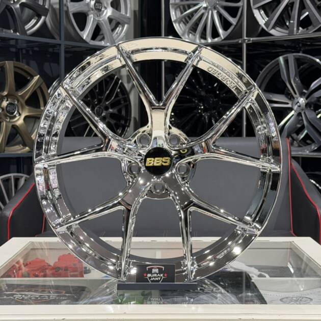 19 İNÇ 5X120 BBS FI-R HAVA KANALLI FORGED KROM JANT MODELİ (4ADET)