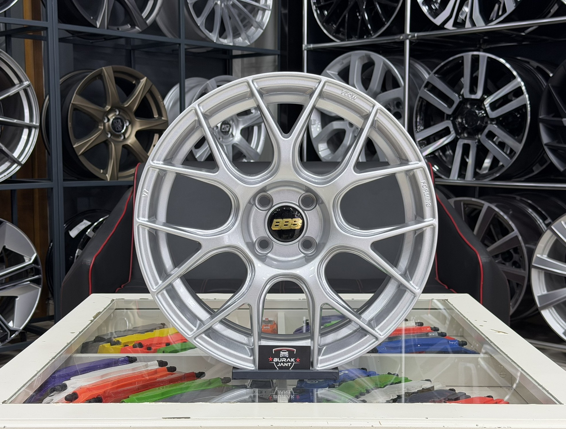 17 İNÇ 4X108 BBS RE-V7 SİLVER JANT MODELİ (4ADET)