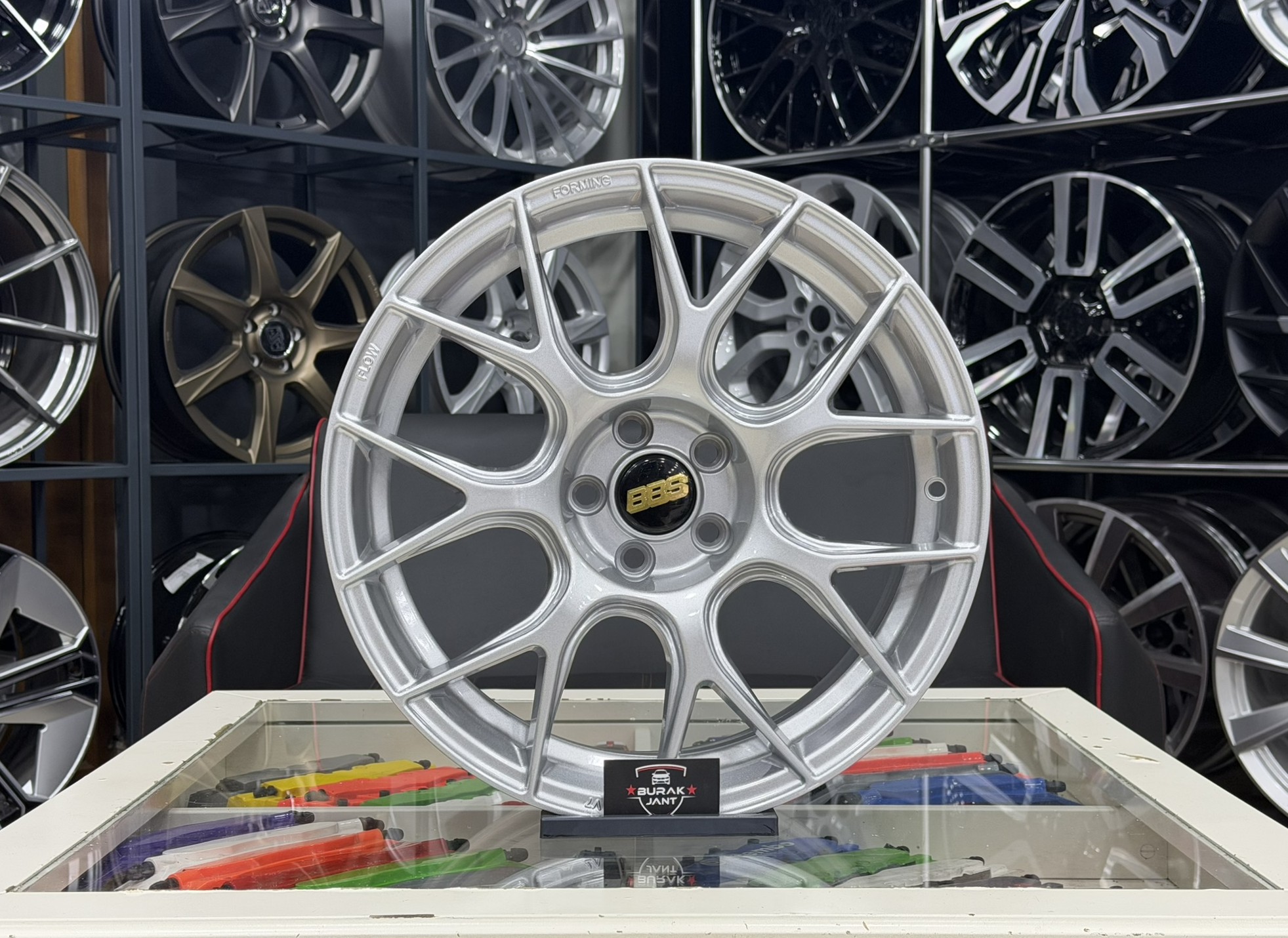 17 İNÇ 5X100 BBS RE-V7 SİLVER JANT MODELİ (4ADET)
