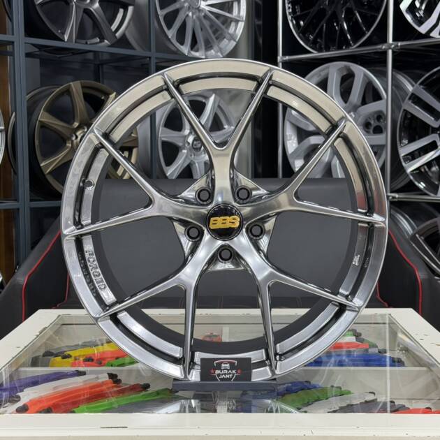 19 İNÇ 5X112 BBS FI-R EVO HAVA KANALLI FORGED HYPER BLACK JANT MODELİ (4ADET)